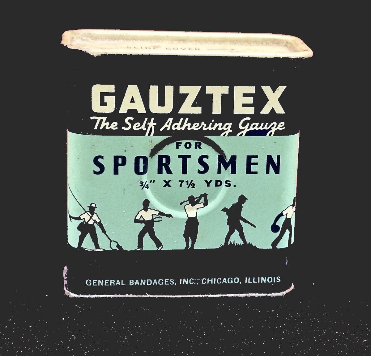 Vintage Guard-Tex tin